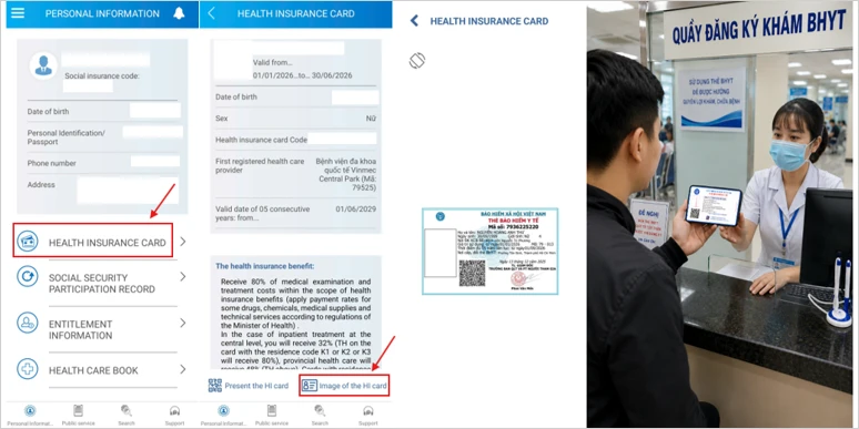 VssID digital health insurance card